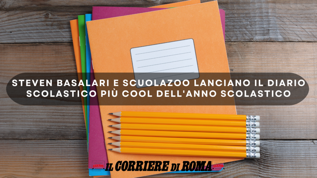 STEVEN BASALARI E SCUOLAZOO LANCIANO IL DIARIO SCOLASTICO PIÙ COOL DELL